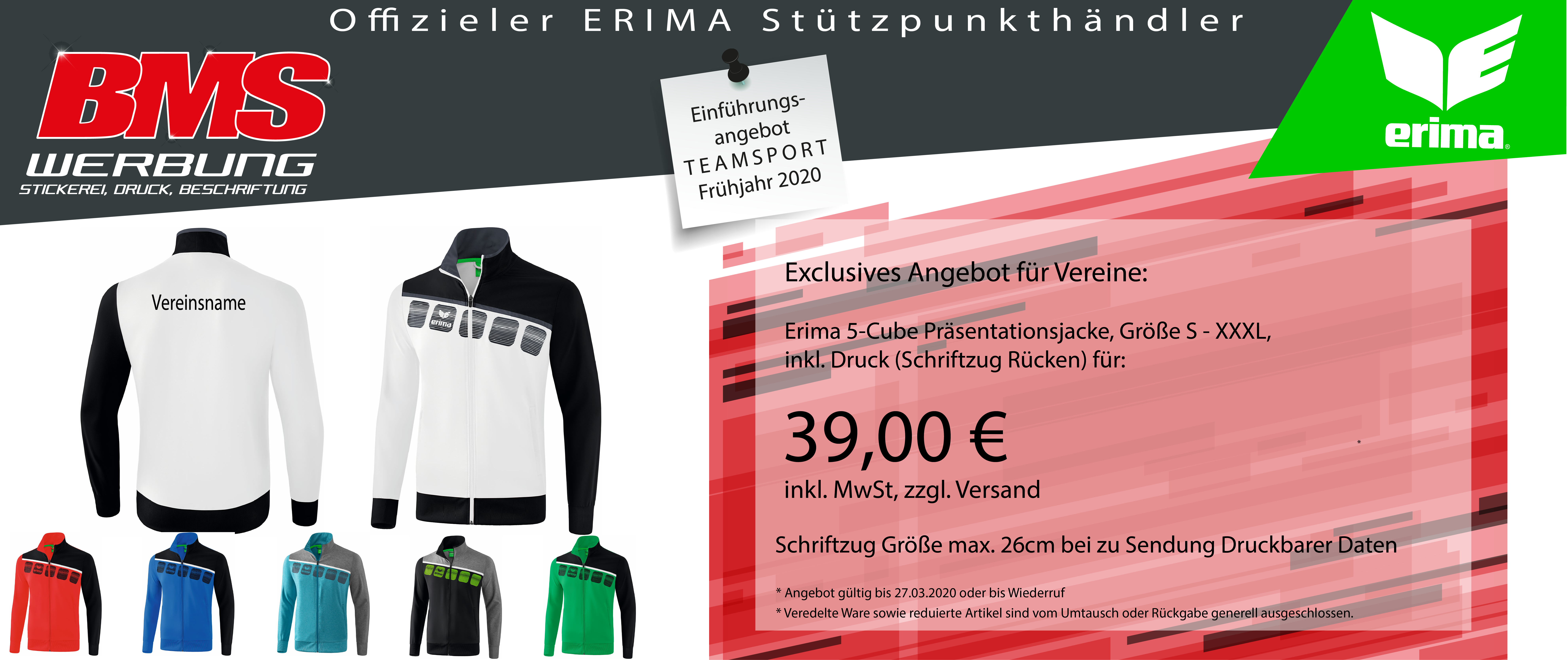 BMS-Werbung - Angebot